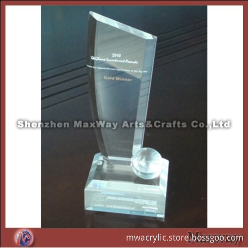 Frosted Skillful High Grade Acrylic Award Plaque